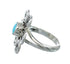 Native American Turquoise Sterling Silver Ring Size 7 JX130771